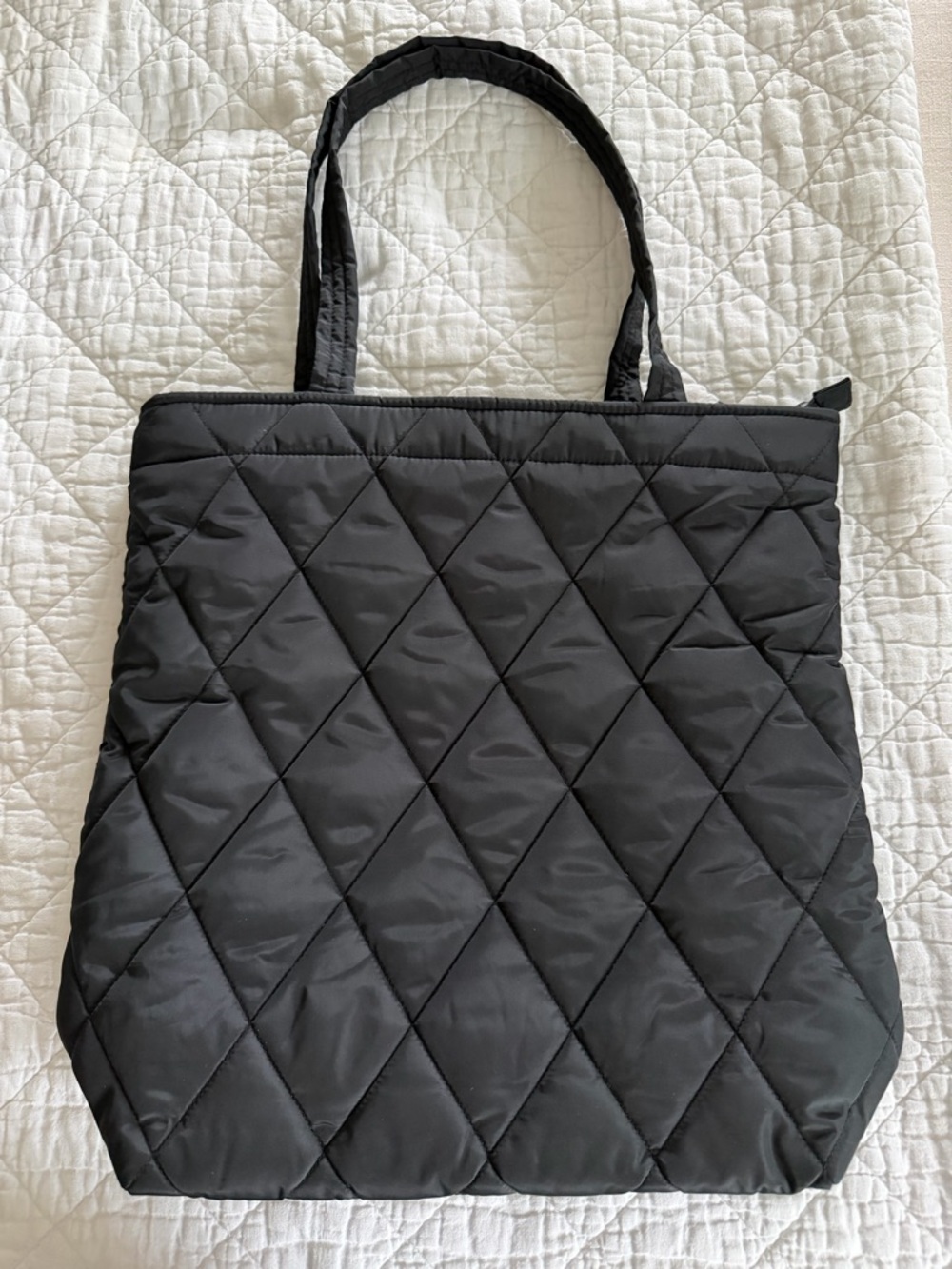 Vera Bradley outlet Lg. North South tote, ultralight, black - Picture 3 of 7